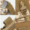 Picture of Gray - Oxford Fabric Camouflage Rectangle Oxford Belt Bag 17.5cm x11.5cm(6 7/8" x4 4/8"), 1 Piece