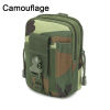 Picture of Gray - Oxford Fabric Camouflage Rectangle Oxford Belt Bag 17.5cm x11.5cm(6 7/8" x4 4/8"), 1 Piece