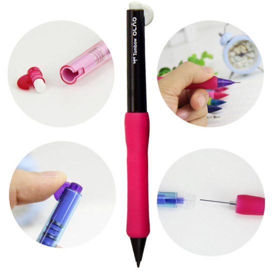 Изображение 0.5mm Cute Kawaii Plastic Mechanical Pencil Lovely Automatic Pen For Kid School Supplies