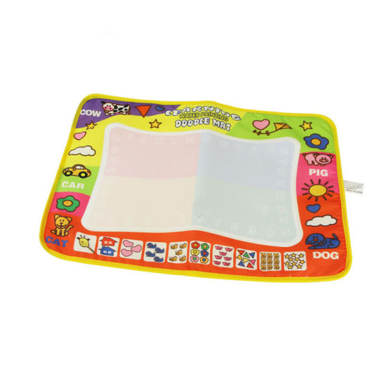 Изображение Nylon Stationery Learning Water Painting Doodle Mat Multicolor 45cm(17 6/8") x 30cm(11 6/8") , 1 Piece (Include Two Water Writing Pens)