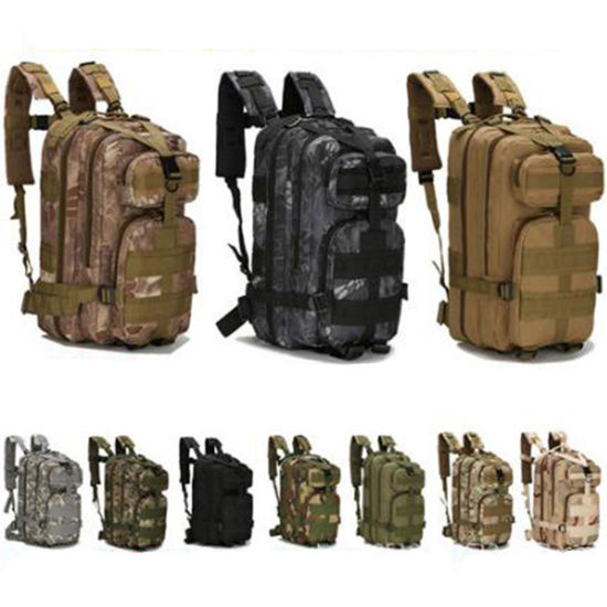 Image de Marron - Sac à dos Outdoor Tactical Travel Bag 25L, 1 pièce