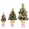 Imagen de Cloruro Polivinílico Adornos Azul Árbol de Navidad Nudo Mariposa 20cm, 1 Unidad