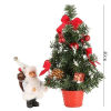 Imagen de Cloruro Polivinílico Adornos Azul Árbol de Navidad Nudo Mariposa 20cm, 1 Unidad