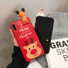 Picture of TPU Phone Cases For iPhone XS Max Green Christmas Reindeer 1 Piece