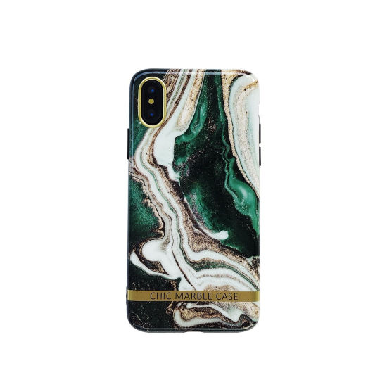 Picture of TPU Phone Cases For iPhone 7Plus/8Plus Blue Marbling 1 Piece