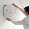 Picture of 1 Piece PEVA Air Conditioning Cover White Hot Air Balloon 95cm x 30cm