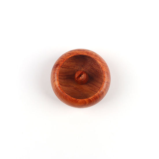Picture of Sandalwood Incense Burner Stick Brown Red Bowl Detachable 6cm Dia., 1 Piece