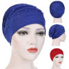 Изображение 1 Piece Polyester Turban Hat Royal Blue 58cm