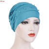 Изображение 1 Piece Polyester Turban Hat Royal Blue 58cm