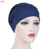 Изображение 1 Piece Polyester Turban Hat Royal Blue 58cm