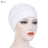 Изображение 1 Piece Polyester Turban Hat Royal Blue 58cm