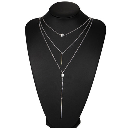 Picture of Multilayer Layered Necklace Gold Plated 1 Piece