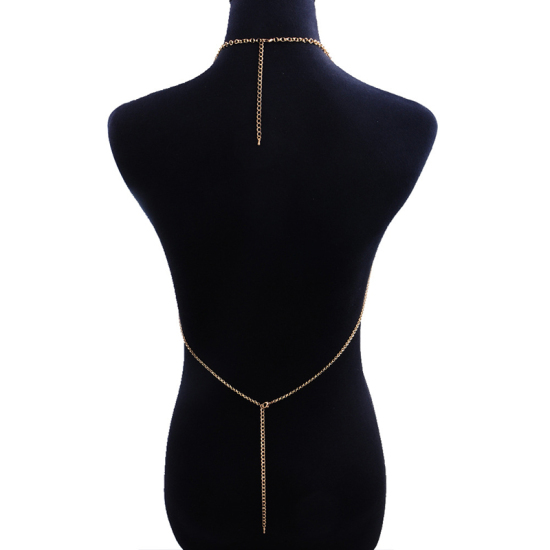 Picture of Body Chain Necklace Gold Plated 1 Piece