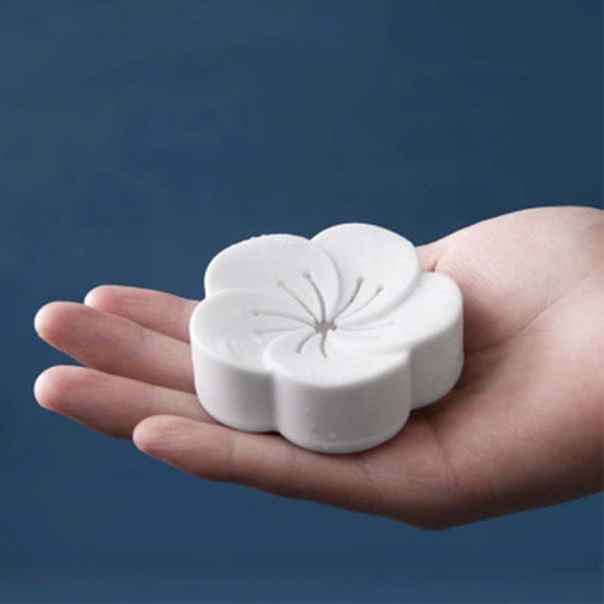 Picture of PP Aromatherapy Deodorization Box Flower Gray 65mm x 65mm, 1 Piece